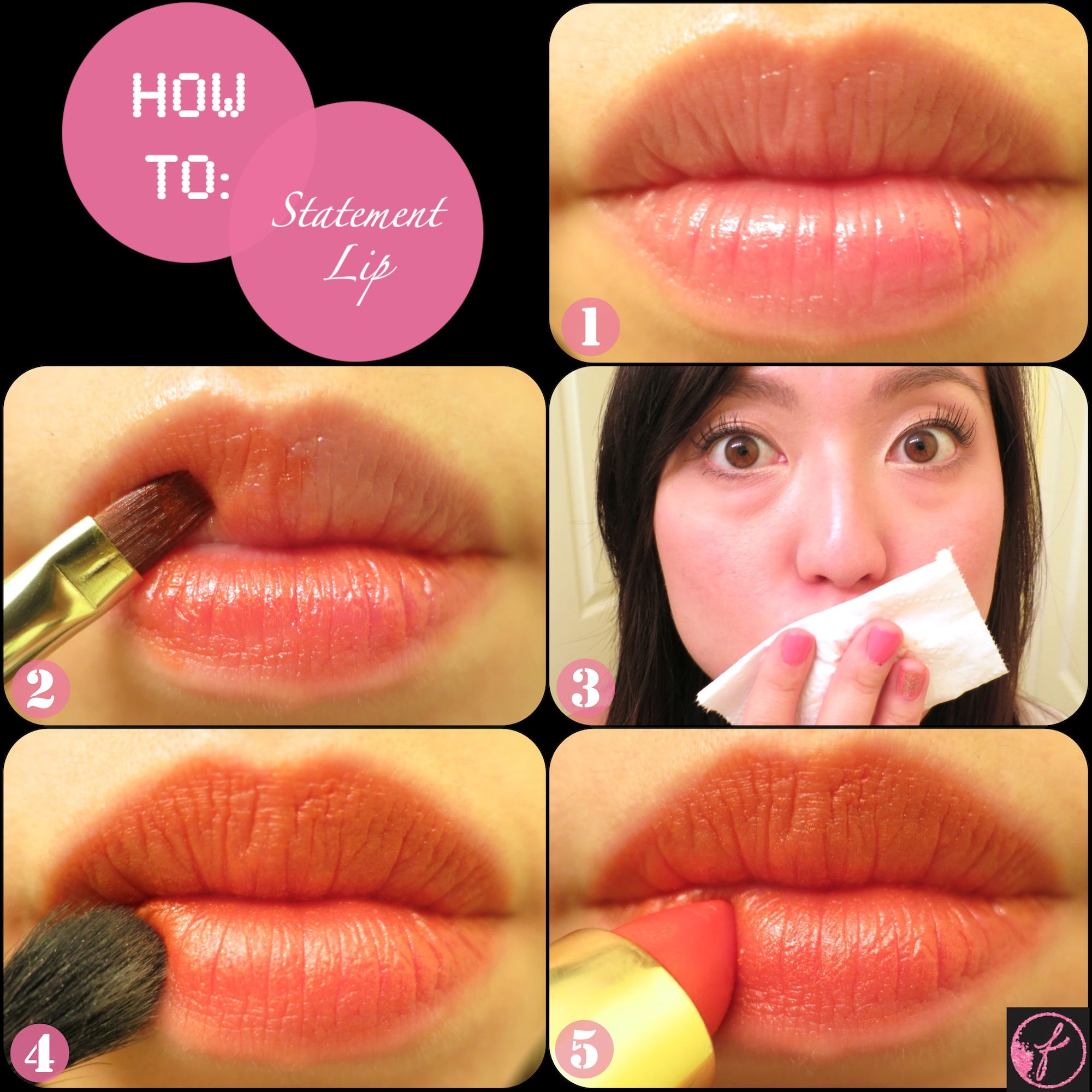 HOW TO Statement Lip Fiona Man Toronto and GTA Makeup Artist