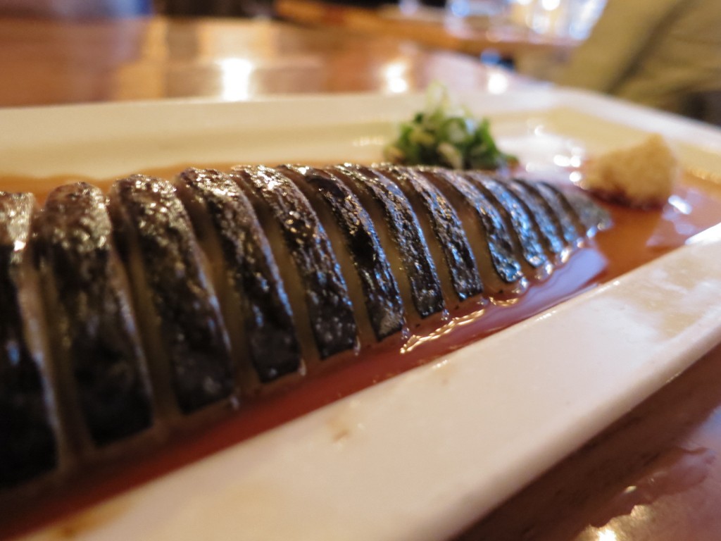 Mackerel with Ginger and Green Onion