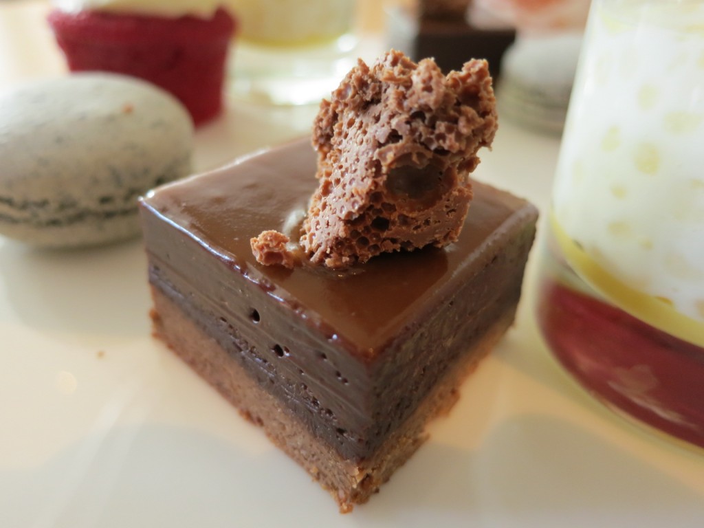 Chocolate Hazelnut Mousse with Aerated Chocolate
