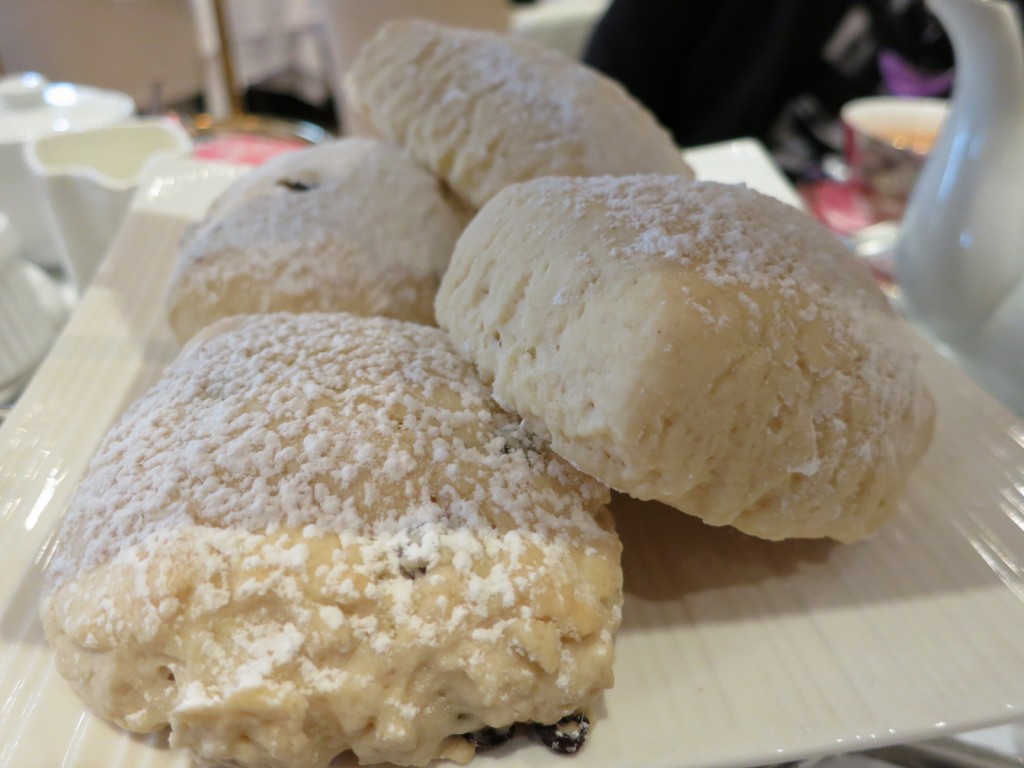 Fresh Scones with Preserves and Devon Cream