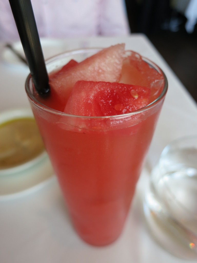 Summer Splash Barceló Añejo Rum, Strawberry, Watermelon, and Lemonade