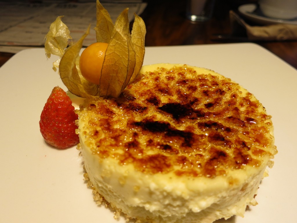 BRULÉE CHEESECAKE