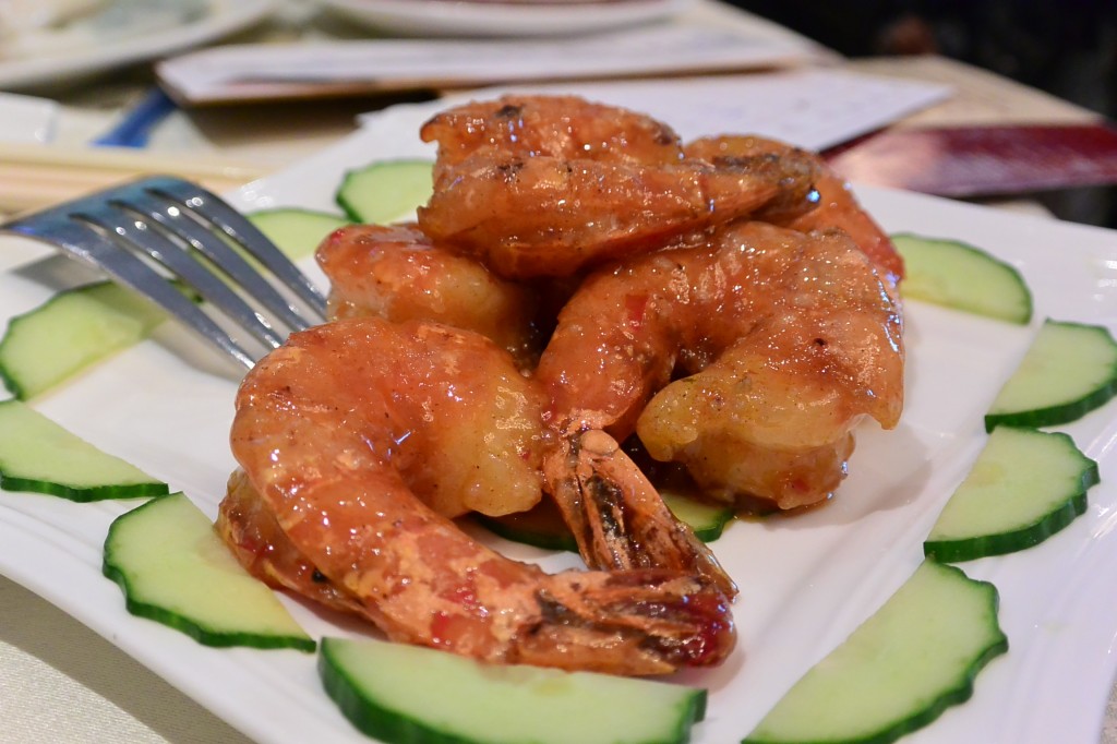 Fried Prawn with Thai Sauce